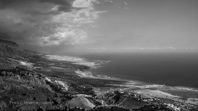 crete-coast-water-clouds-countryside-b&w-1