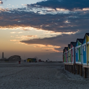 sunrise beach scene-1